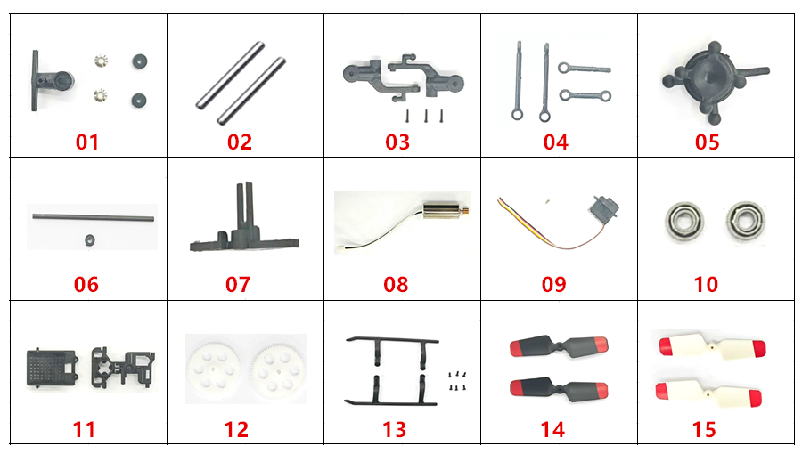 RC ERA A60 MINI BELL RCヘリコプター用スペアパーツ 補修部品 