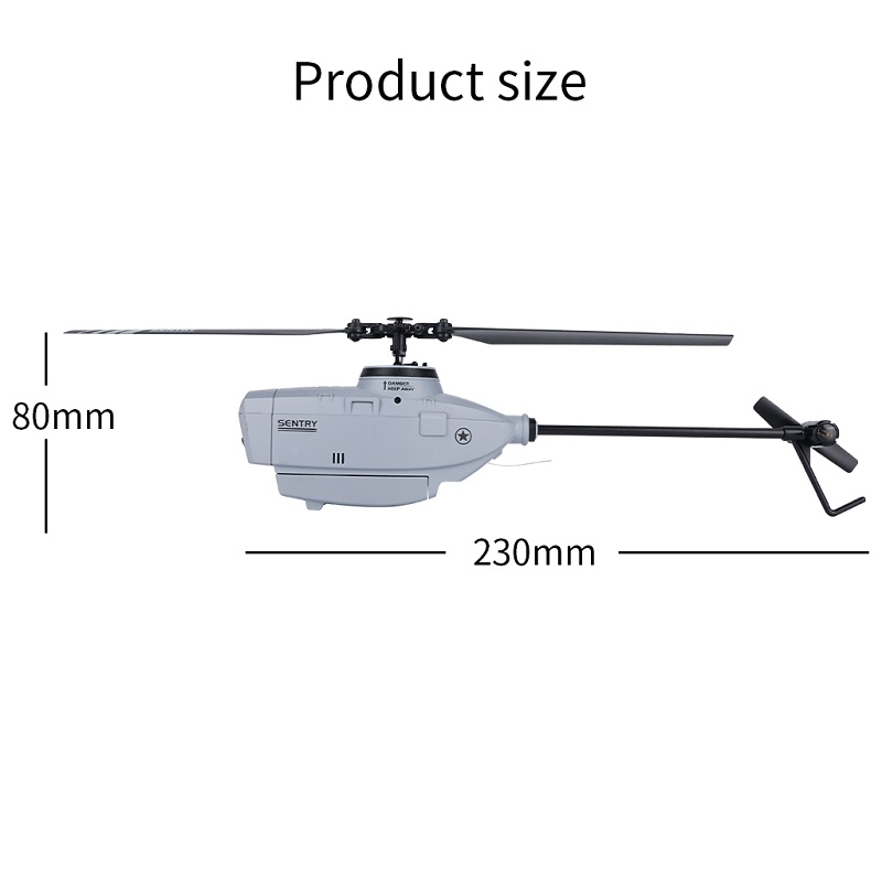 C127  6軸ジャイロ  高度保持 & 720Pカメラ フライバーレスRCヘリコプター RTF 2.4GHz