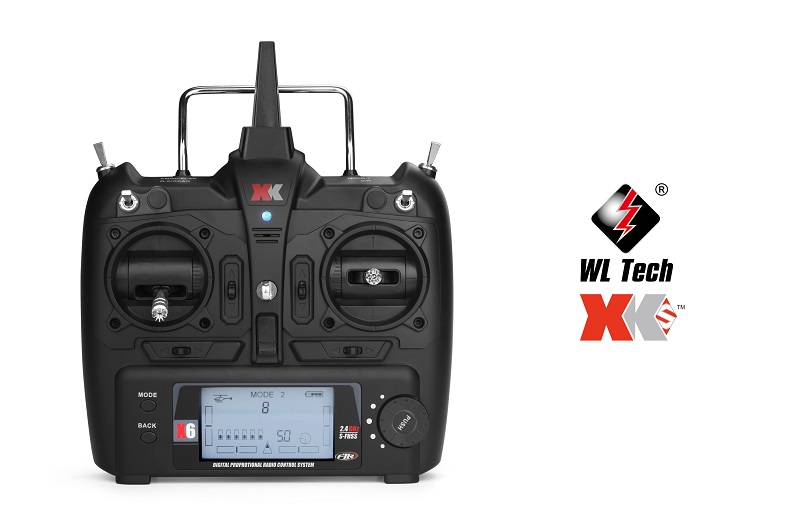 XK K110S 6CH 3D6Gシステム ブラシレスモーター RCヘリコプター2.4G RTF 