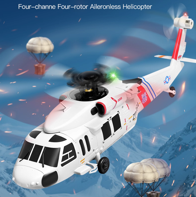 WLtoys XK K270 UH60 4CH RCヘリコプター ブラシレスモーター＆オプティカルフローポジショニング機能付