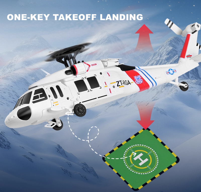 WLtoys XK K270 UH60 4CH RCヘリコプター ブラシレスモーター＆オプティカルフローポジショニング機能付