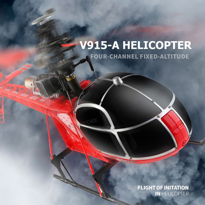 WLtoys XK V915-A 4CH デュアルモーター RCヘリコプター 2.4G 