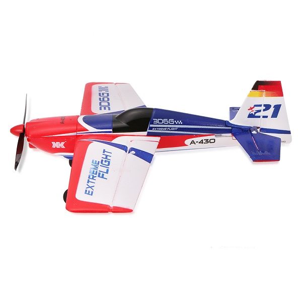 XK A430 + X4送信機 3D6G 5CH ブラシレスモーター RC 飛行機 RTF