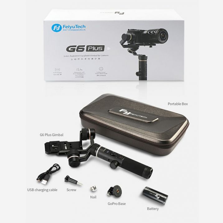 FeiyuTech G6P G6 Plusスマートフォン用3軸安定化ハンドジンバルGoPro ILDCポケットカメラ G6Plus FeiyuTech G6P G6 Plusスマートフォン用3軸安定化ハンドジンバルGoPro ILDCポケットカメラ G6Plus