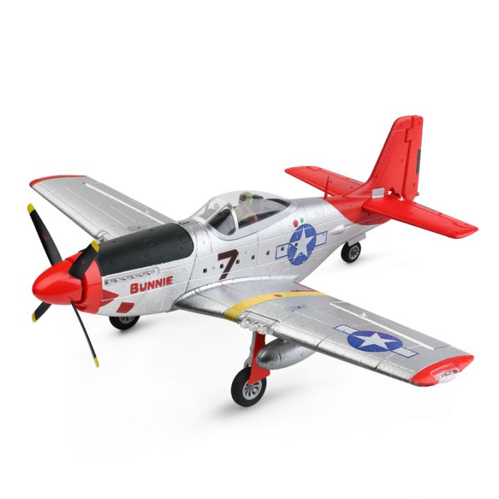 WLtoys XK A280 RC 飛行機 P51 戦闘機シミュレータ 2.4G 3D6G