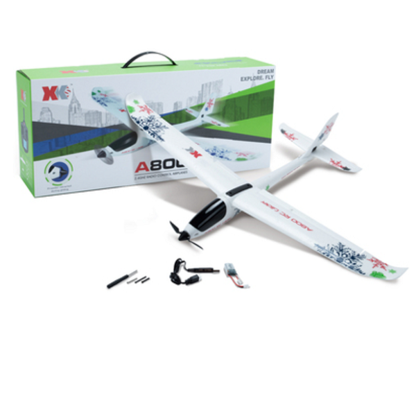 XK A800 5CH RC飛行機 グライダー BNF 送信機なし