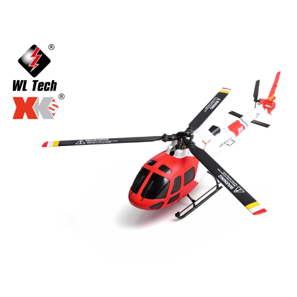 XK AS350 K123 6CH ブラシレス 3D6G システム RC ヘリコブター RTF 2.4GHz