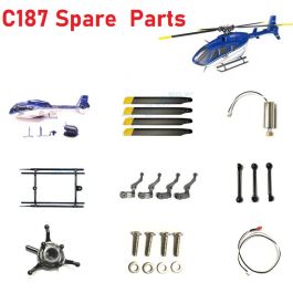 C187 EC135 RCヘリコプター用スペアパーツ 補修部品