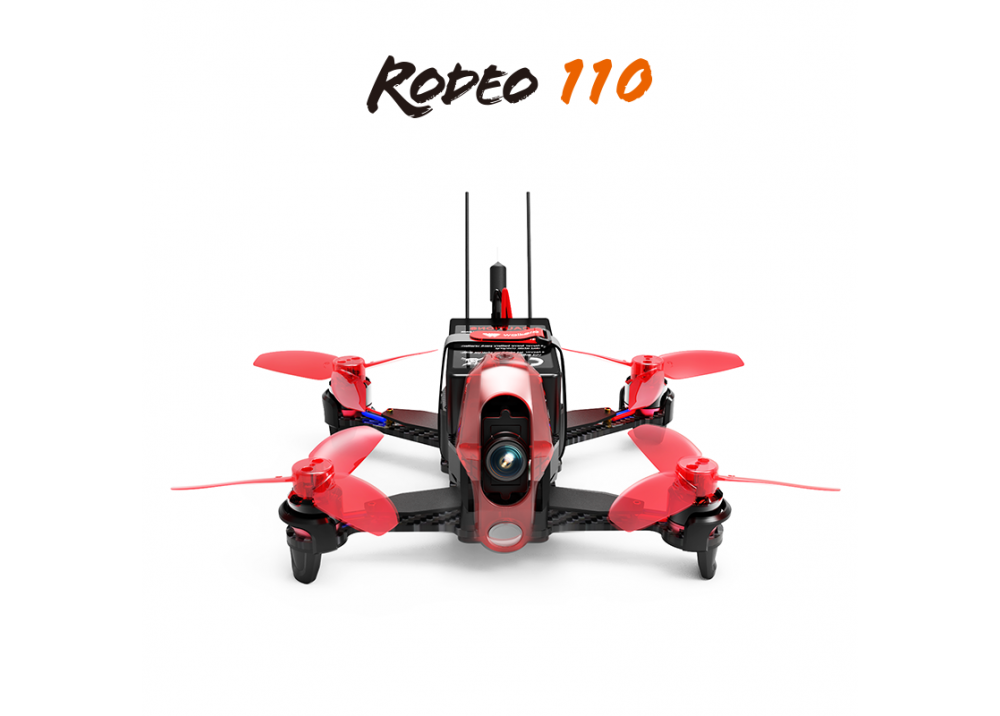 Walkera Rodeo 110 RC レーシング クアッドコプター BNF 送信機無し( 600TVL カメラ/バッテリー/充電器含み)