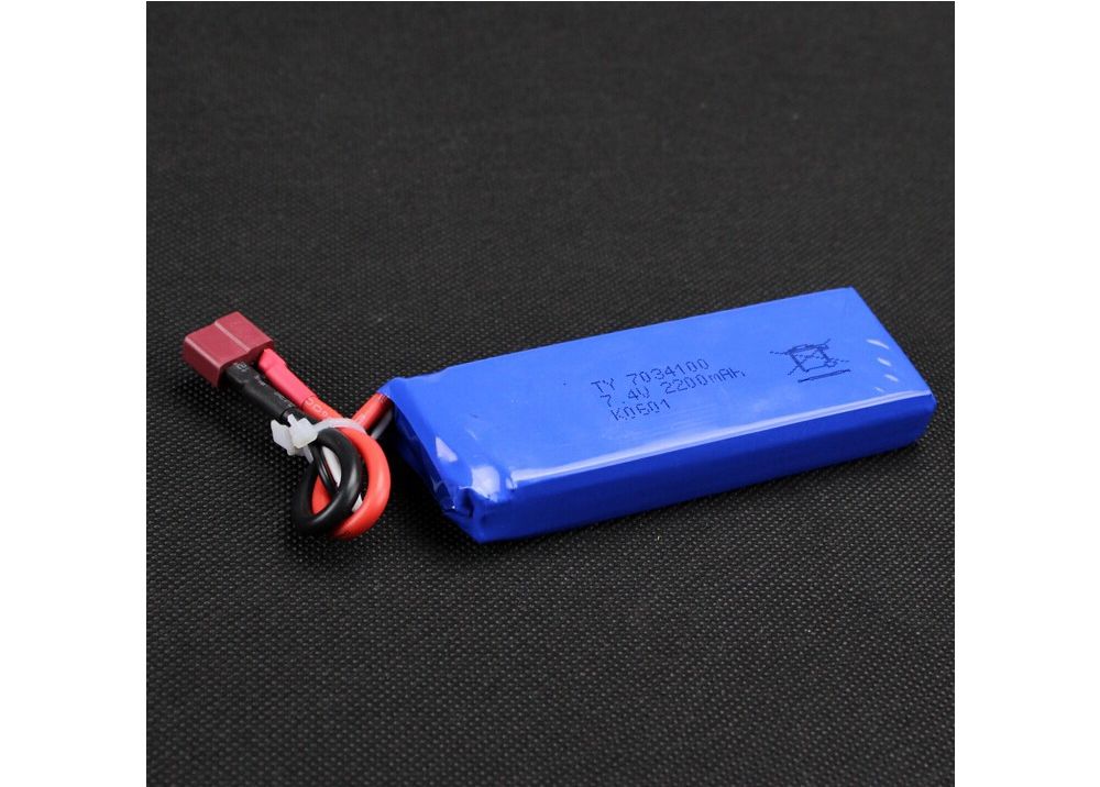 WLtoys K949 / 10428-A  10428-B RCカー 専用スペアパーツ 7.4V 2200mAh 10C バッテリー
