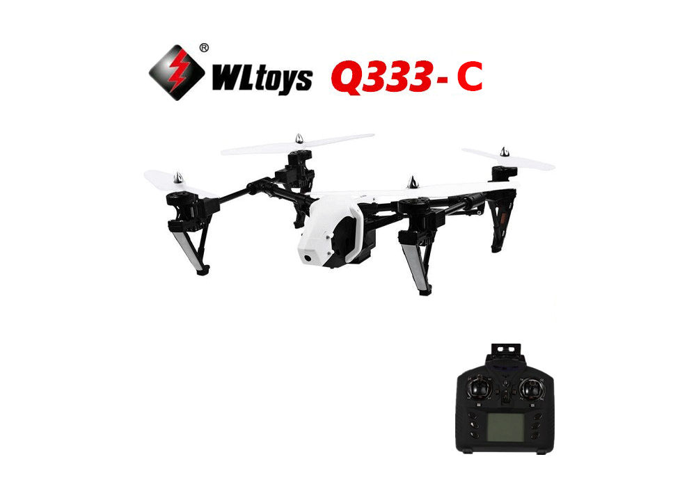 WLtoys Q333-C Q333C  4CH RCドローン クアッドコプター ヘッドレスモード機能付(720Pカメラ搭載)