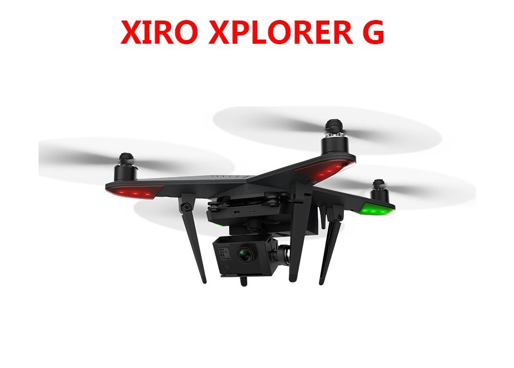 Zero XIRO XPLORER G Xplorer Pro FPV RCクアッドコブター GoPro 3 4用3軸ジンバル付 RTF 5.8GHz