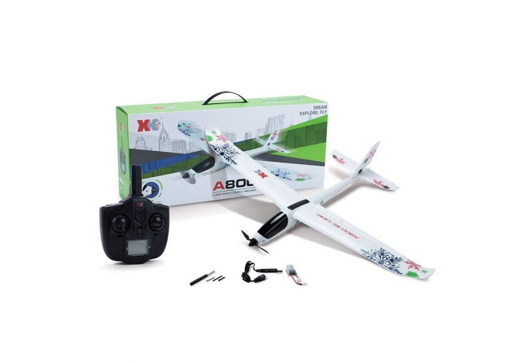 XK A800 5CH RC飛行機 グライダー RTF 2.4GHz