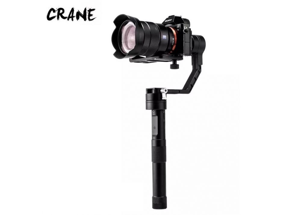 Zhiyun Crane 3軸ハンドルスタビライザー  3軸ブラシレスジンバル  360 無制限回転