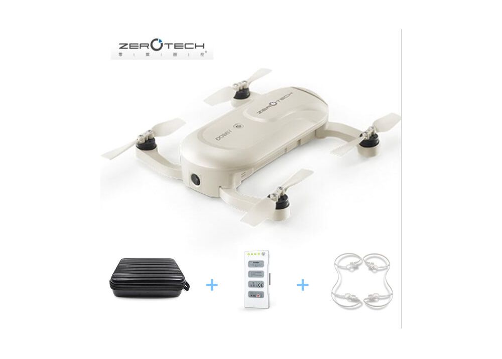 【特価】ZEROTECH Dobby 小型 ポケットセルフィードローン  WIFI FPV クアッドコプター  4K HD カメラ& GPS付き（予備バッテリー＆ハンドバッグ付く）