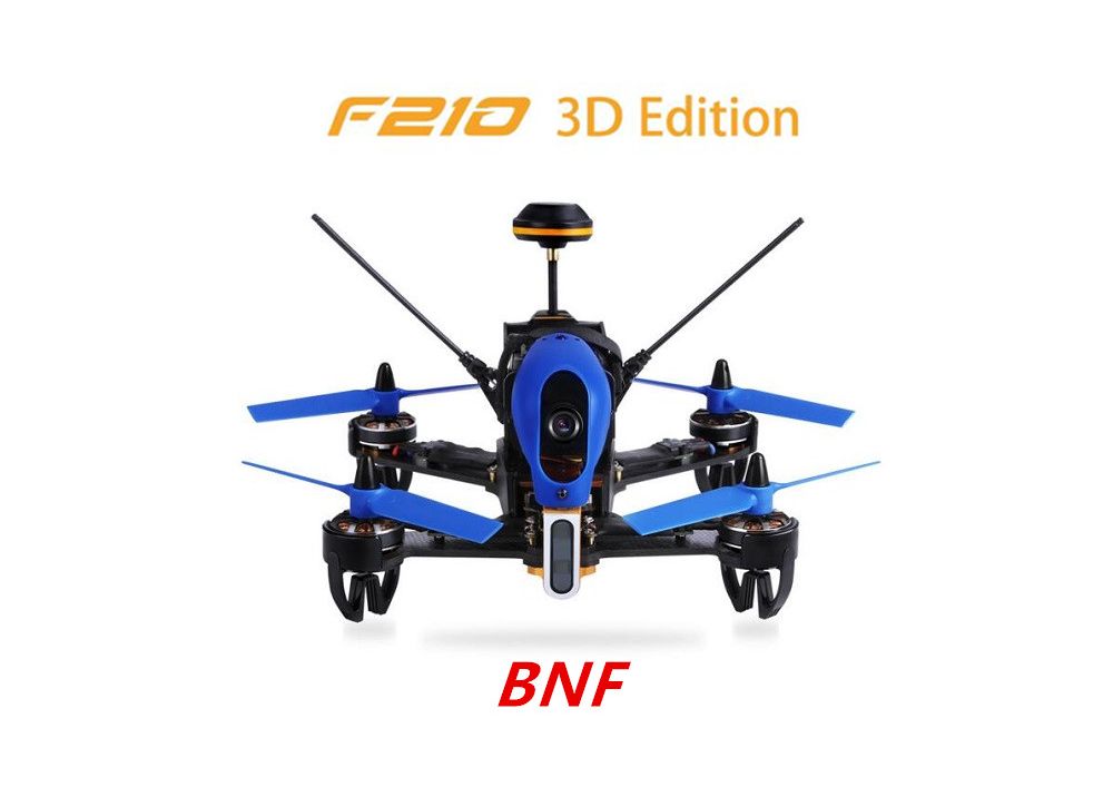 【特価】Walkera F210 3D BNF 送信機無し FPV RC クアッドコプター  ( 700TVL SONY カメラ/OSD/ バッテリー/充電器含み)