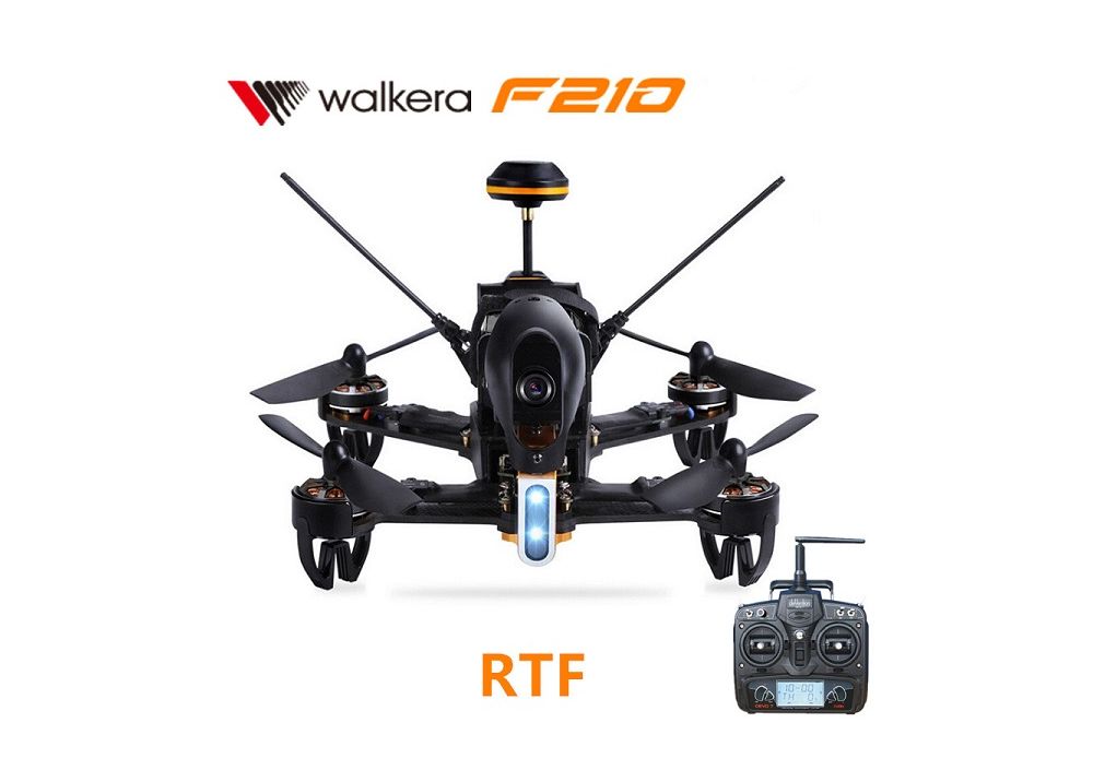 Walkera F210 RC クアッドコプター (DEVO 7 送信機/OSD/GPS/ 700TVL SONY カメラ/バッテリー/充電器含み)  RTF