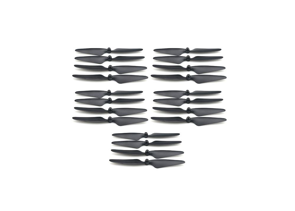 5セット Hubsan X4 H501S H501C H501A予備パーツ プロペラセット  純正品  黄色/黒色 