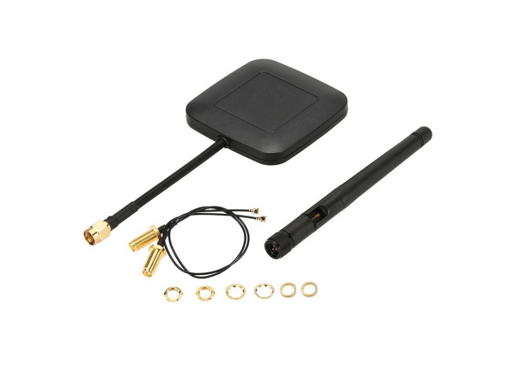 Hubsan H501S H502S H107D+ H107D RCクアッドコプター用 5.8GHz 14dBi パネルと2.4GHz 3dBi ゲイン アンテナ
