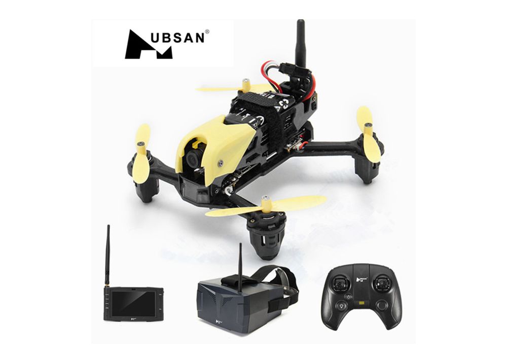 [ 製造中止] [ゴーグルバージョン] Hubsan H122D X4 STORM 5.8G FPVマイクロレーシングドローンクアドコプター720PカメラHV002ゴーグル