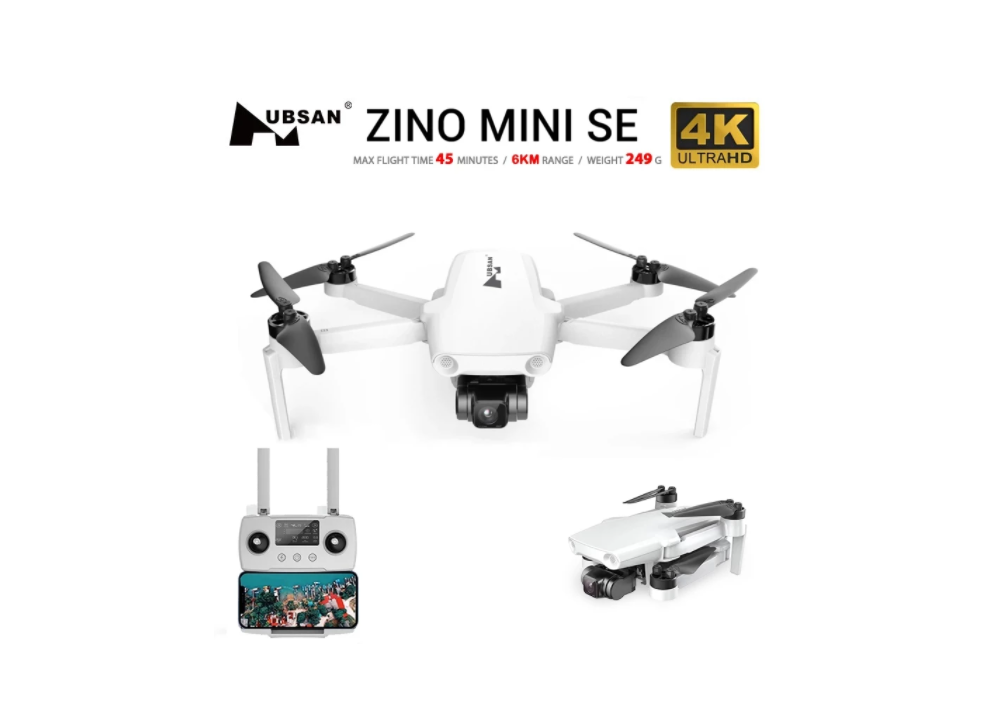 Hubsan Zino Mini Se  GPS FPVドローン 4K HDカメラ&3軸ジンバル付き 【標準版】