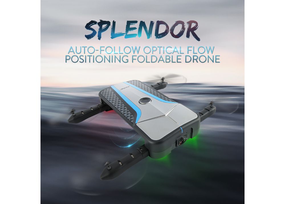 JJRC H62 SPLENDORセルフドローンWIFI FPV 720PカメラオプティカルフローポジショニングRCクアドコプター