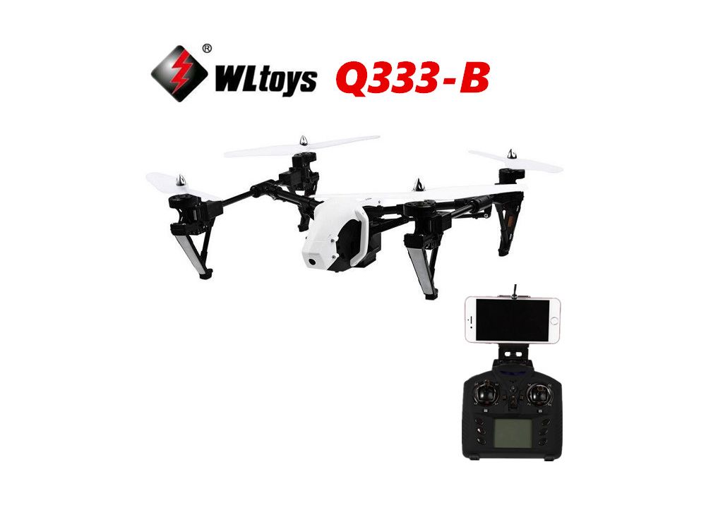 WLtoys Q333-B Q333B WIFI FPVクアッドコプター 0.3MPカメラ付く RTF 2.4GHz
