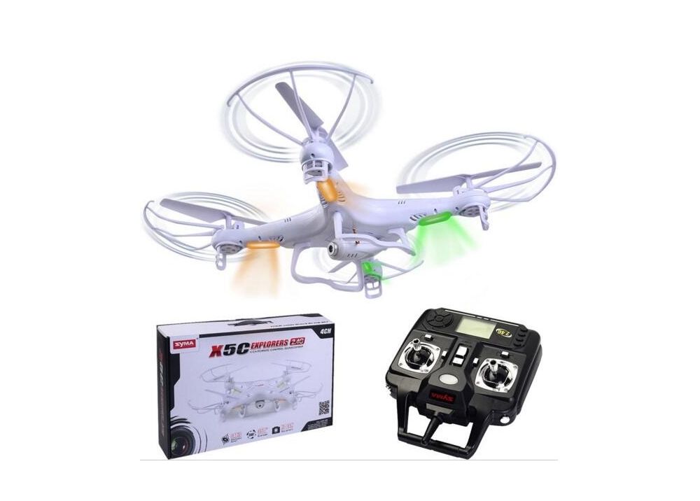 Syma X5C X5C-1 Explorers 4CH 6軸ジャイロ RC クアッドコプター RTF 2.4GHz HDカメラ搭載