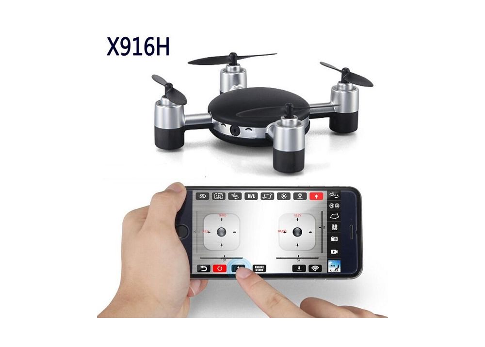 MJX X916H WIFI FPV RC クアッドコプター APP操作 送信機無し 0.3MP カメラ付き