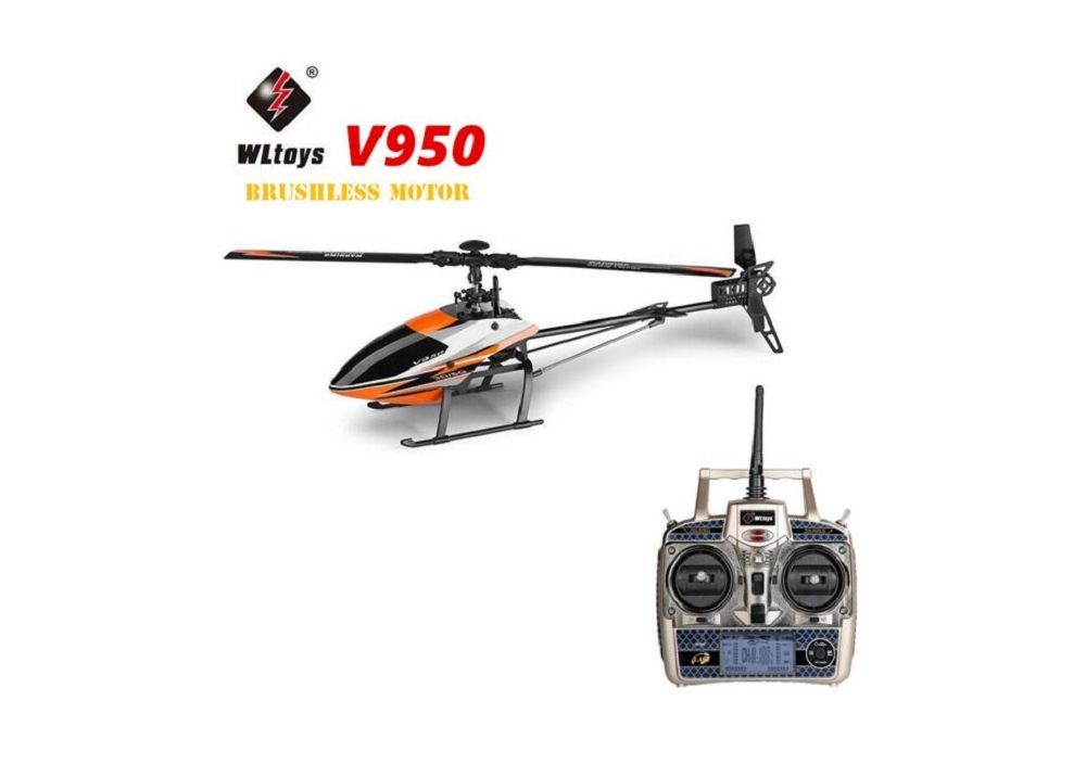 WLtoys V913 V913B ブラシレス バージョン 4CH 大型RCヘリコプター 2.4GHz