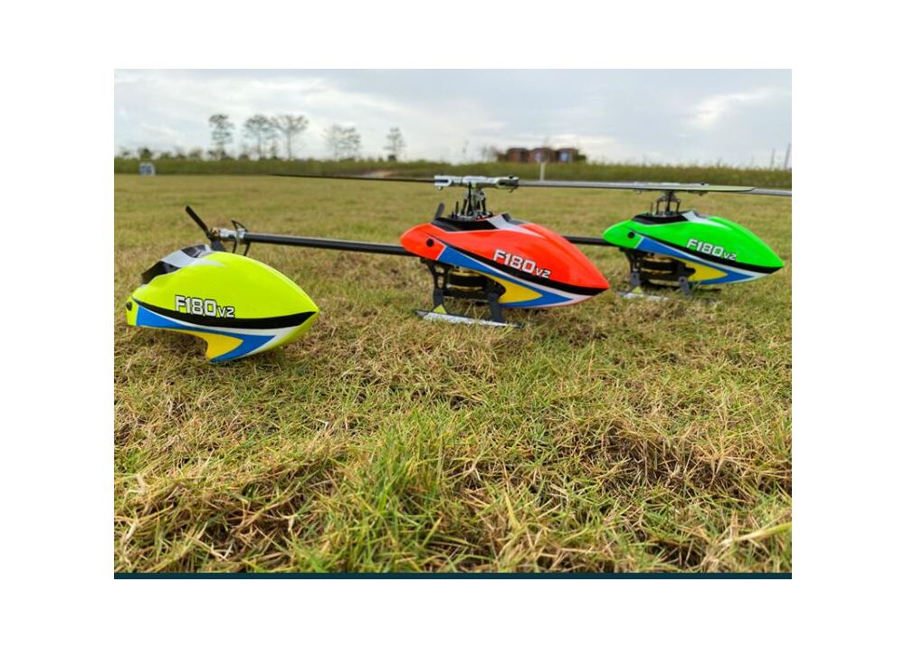 YUXIANG F180 V2 6CH 3D6Gシステム デュアルブラシレス フライバーレスRCヘリコプターBNF 送信機無し