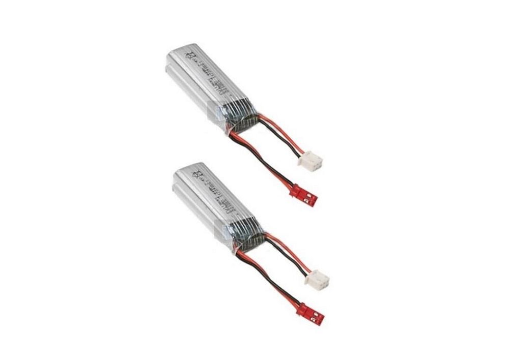 Wltoys XK A280 P51 RC 飛行機専用スペアパーツ 7.4V 600mAh Lipoバッテリー＊２個