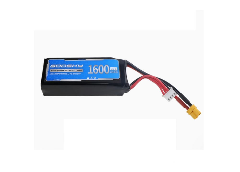 GOOSKY E2 / E2 GPS RC ヘリコプター用11.1V 1600mAh 30C  バッテリー