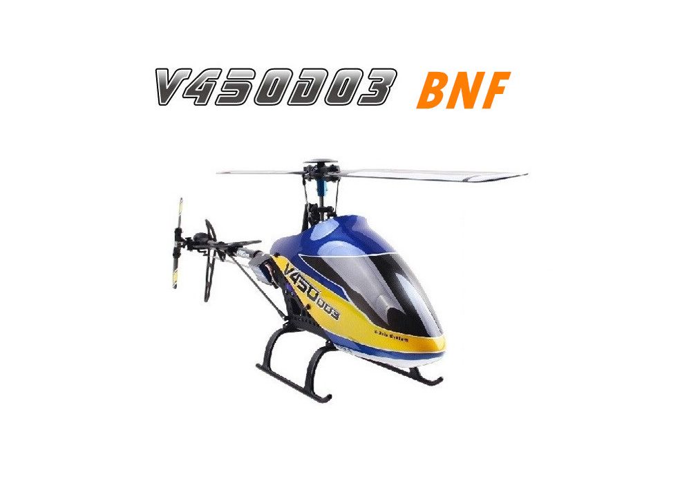 Walkera V450D03 BNF 送信機無し6CH 3D 6軸ジャイロ ブラシレス RC ヘリコプター 