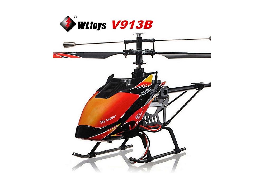   [製造中止] WLtoys V913 V913B ブラシレス バージョン 4CH 大型RCヘリコプター 2.4GHz 