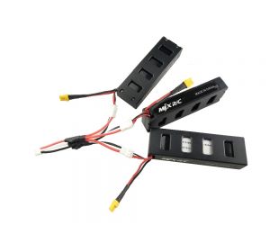  MJX B3 Bugs 3 専用スペアパーツ .74V 1800mah 25C バッテリー 3PCS+充電ケーブル