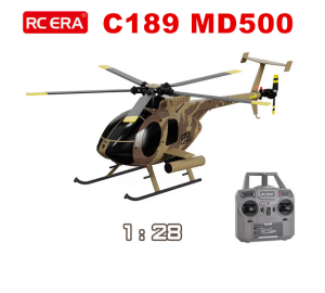  RC ERA C189 MD500 6CH 1:28 RC ヘリコプター デュアルブラシレスシミュレーションモデル RTF