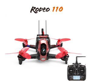 Walkera Rodeo 110 + DEVO 7 フルセット RC レーシング クアッドコプター RTF ( 600TVL カメラ/バッテリー/充電器含み)