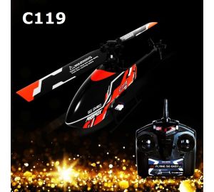 C119 4CH 6軸ジャイロフライバーレスRCヘリコプター RTF 2.4GHz WLtoys V911Sアップグレード版