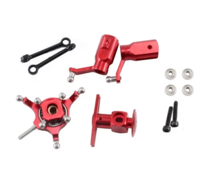 WLtoys XK K110 K110S K120 RCヘリコプターアップグレード金属製ローターヘッド+ロータークリップ+スワッシュプレート