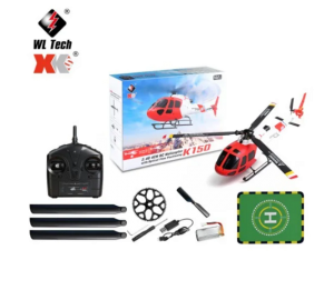 2026新型 WLtoys XK K150 AS350 4CH ブラシレス RC ヘリコブター RTF 2.4GHz 