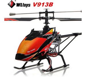   [製造中止] WLtoys V913 V913B ブラシレス バージョン 4CH 大型RCヘリコプター 2.4GHz 