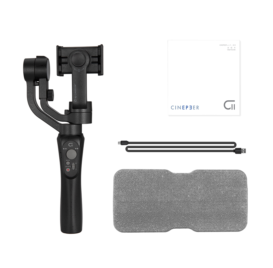 ZHIYUN CINEPEER C11 3軸ハンドヘルドジンバルスタビライザー 