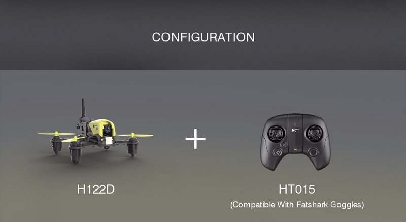 [標準版] Hubsan H122D X4 STORM 5.8G FPV レーシングドローン  720P カメラ付 