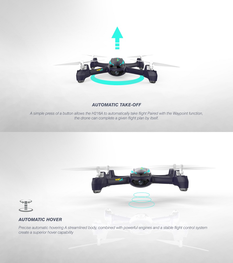 Hubsan H216A X4 DESIRE PRO WIFI FPV RC クアッドコプター HT009 送信機付き RTF 1080Pカメラ 搭載 GPSドローン