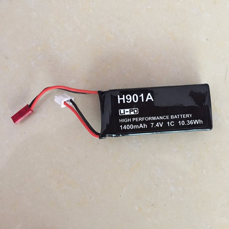 Hubsan H501S H502S H107D+ 送信機用H901Aバッテリー  7.4V 1400mAh高性能電池