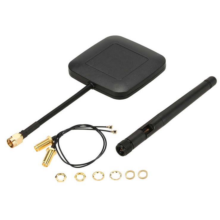 Hubsan H501S H502S H107D+ H107D RCクアッドコプター用 5.8GHz 14dBi パネルと2.4GHz 3dBi ゲインアンテナ
