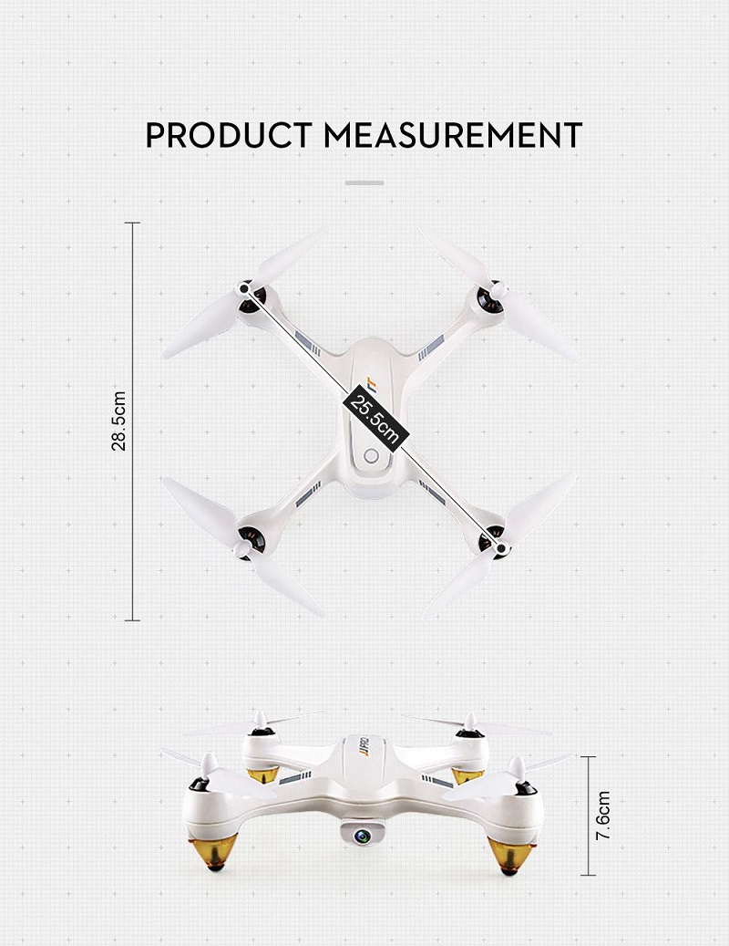 JJRC  JJPRO X3 HAX ブラシレス WIFI FPV RC クアッドコプター 1080P HD カメラ & GPS ポジショニング機能 RTF 2.4GHz