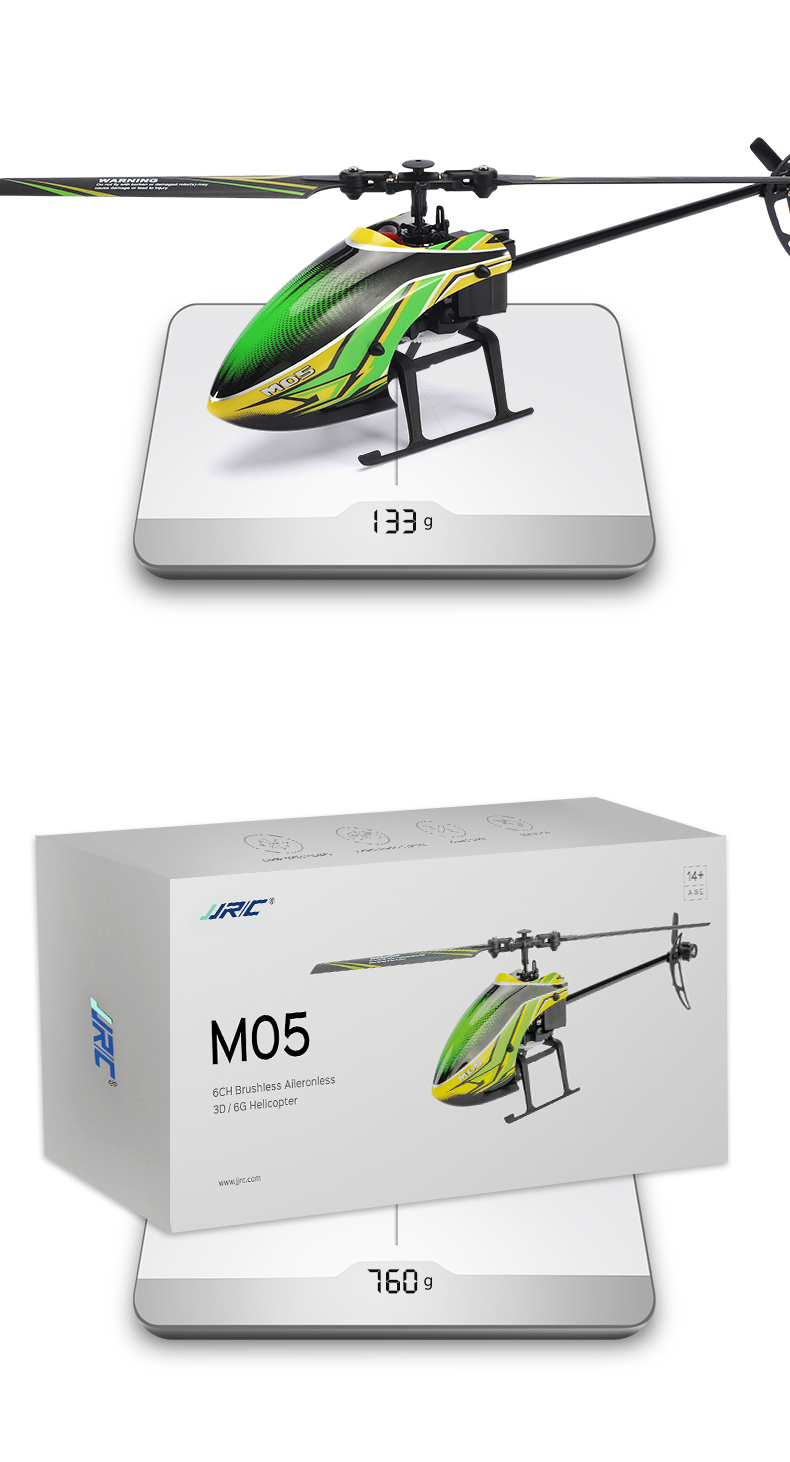 JJRC M05 4CH 6軸ジャイロ 高度ホールドフライバーレス RCヘリコプター 2.4G