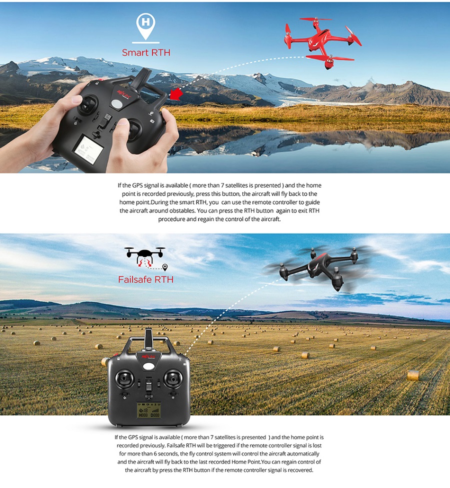 MJX B2W WIFI FPV ブラシレス  GPS RC クアッドコプター 1080Pカメラ搭載  RTF 2.4GHz